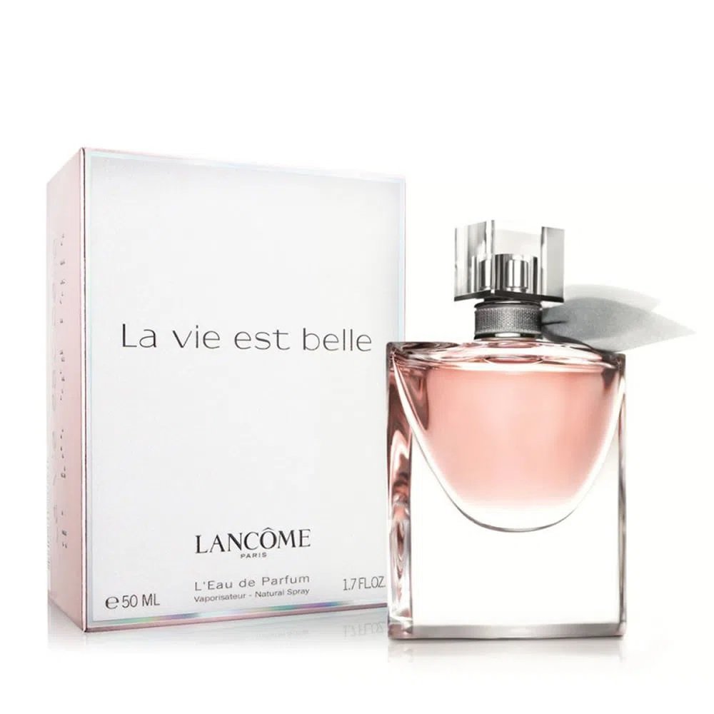 Embalagem do perfume feminino da Lancôme.