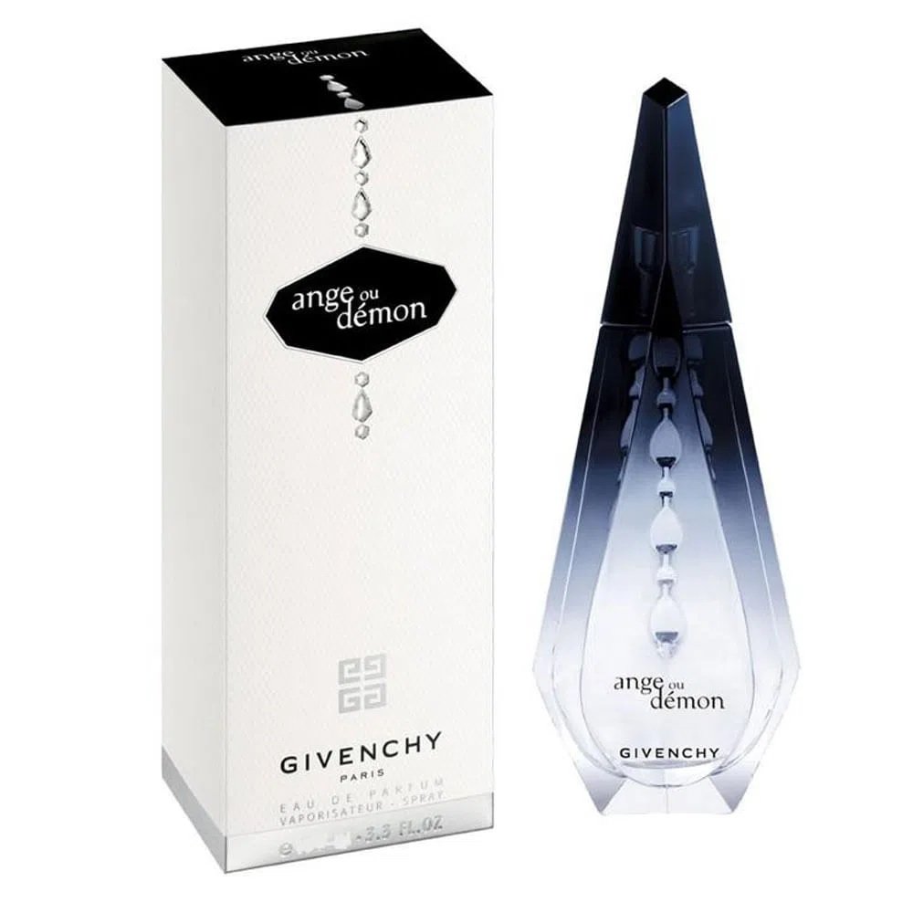 Embalagem do perfume feminino da Givenchy.