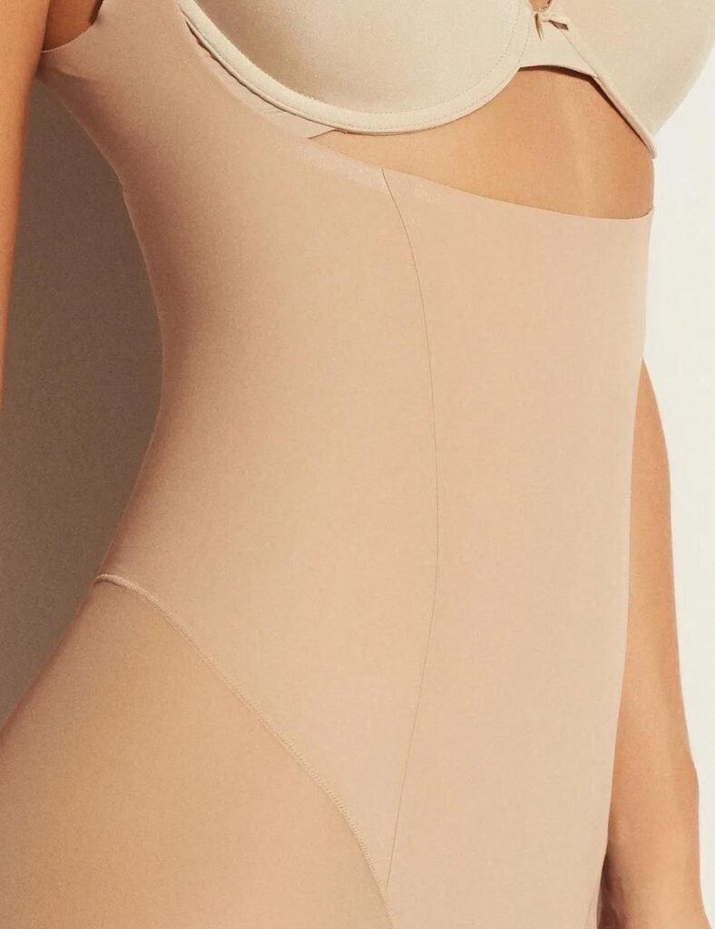 Body Shapewear Sem Busto Shape Up Macadamia
