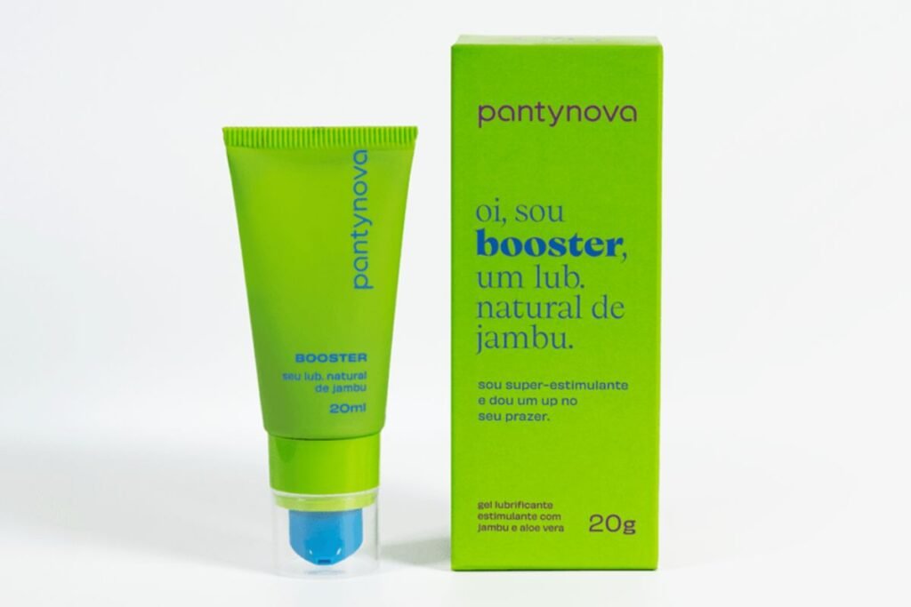 Booster Lubrificante Estimulante Natural com Jambu 20ml Pantynova